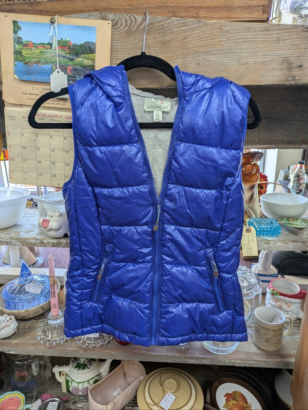 Like New Tangerine Down puffer Vest